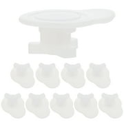 SEXAGESIMO 10Pcs Silicone Air Plug for Preservation Box Air Vent Hole Box Air Vent Hole Silicone Vent Hole